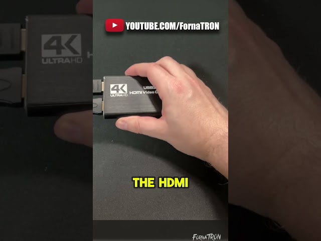 Vídeo relacionado con HDMI Video Capture Card for Switch,4K External Capture Card for Streaming with USB 3.0 and 2K 30FPS Game Capture for Nintendo Switch/PS5/Xbox/PS4/Steam Deck