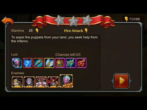 Heroes Charge Chapter 20 Elite 1-2 No Hero vip and 3 star