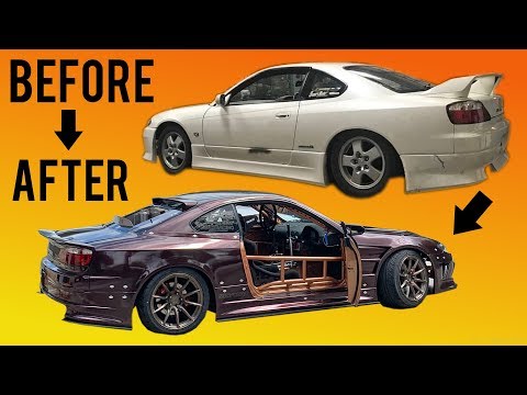 BUILDING A 1000HP S15 IN 10 MINUTES! (Pro Drift Car)