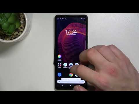 How to Remove/Restore Messages Icon from/to Home Screen on SONY XPERIA 5 III - Adjust Screen Icons