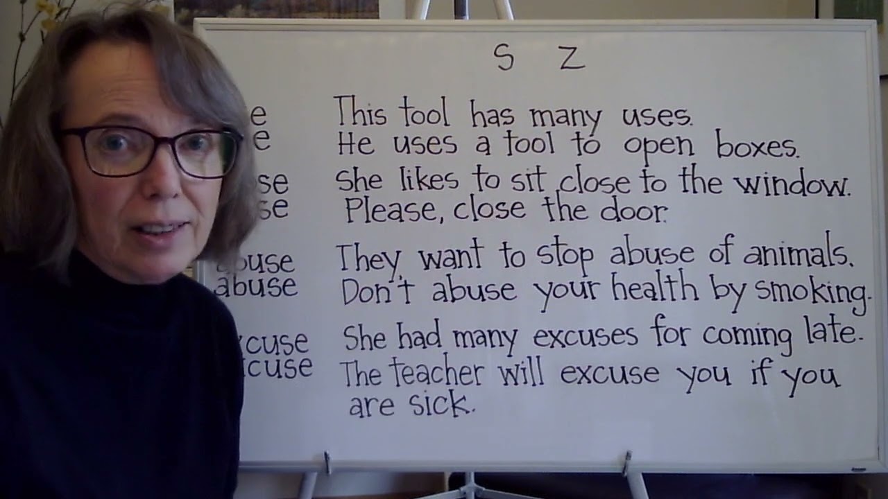 s and z    4 SPECIAL MINIMAL PAIRS