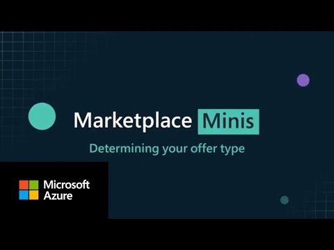 Marketplace Mini | Determining your offer type