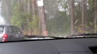 preview picture of video 'Hail Storm - Coffs Harbour and Dorrigo'