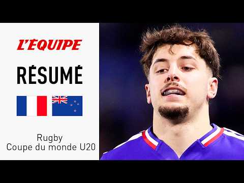 Coupe du monde U20 - Rugby : Les Bleuets en finale ! La France vient à bout de la Nouvelle-Zélande