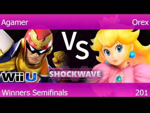 SW 201 - Agamer (C Falcon) vs Orex (Peach, Bayonetta) Winners Semifinals - Smash 4