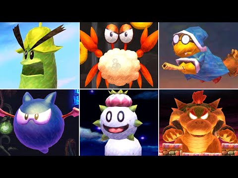 Yoshi's New Island - All Bosses (No Damage)