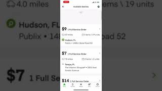 Instacart - Swiping on $74 Costco batch