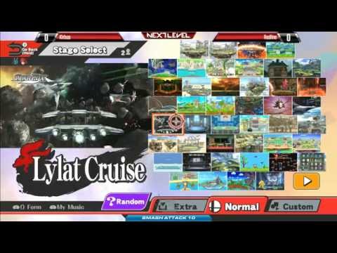 Smash Attack 10 Arcadian - Kirbus (Lucario) vs Redline (Roy)[720P60FPS]