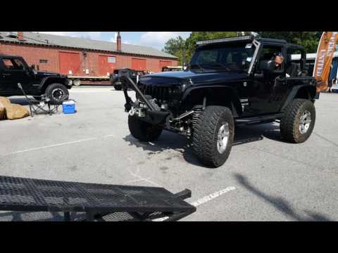 my 2013 Jeep JK with 4" rough Country Lift On Flex Ramp