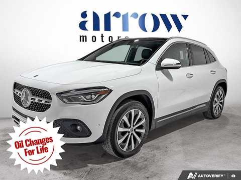 2023 Mercedes-Benz GLA GLA 250 4MATIC SUV in White for sale at Arrow Motors in Aylmer, ON