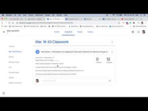 How To Access Your Work