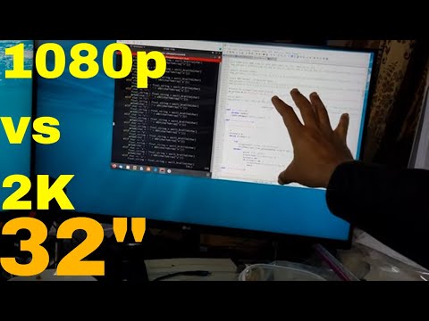 32-in monitor buying guide. 1080p versus 2K
