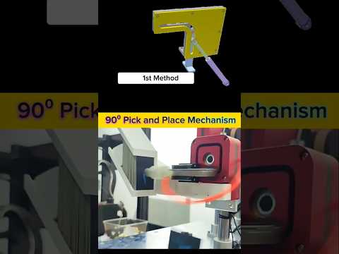 90° High-Speed Cam Transfer Mechanism | Fast Pick and Place Automation for Assembly Lines