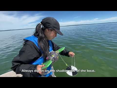 How to Take a Secchi Depth