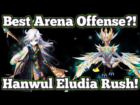 Best Arena Offense!? Hanwul Eludia Arena Rush! - Summoners War