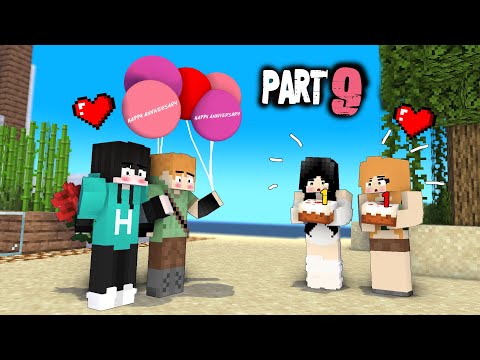 MechanicZ - EPISODE 9: "HAPPY 1st ANNIVERSARY!" : Love Story of Alexis&Heeko, Brix&Haiko: Minecraft Animation
