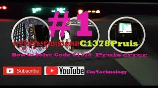 How to sole Code C1241 C1251 C1252 c1256 land cruiser 2008 Gasoline