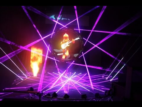 Kvant Laser Show - Prolight+Sound Frankfurt 2010