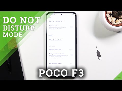 How to Enable Do Not Disturb Mode in XIAOMI Poco F3 – Change Audio Mode