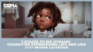 7 Stages to Rig Dynamic Character Expressions: Lips and Lids