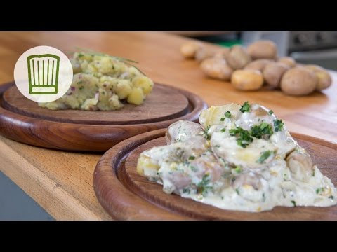 Kartoffelsalat Badischer und Berliner Art – mit und ohne Mayonnaise #chefkoch