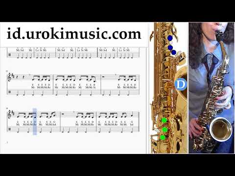 Belajar Saksofon (Tenor) Nicky Jam ft. Will Smith - Live It Up Not Tabulasi um-ih592