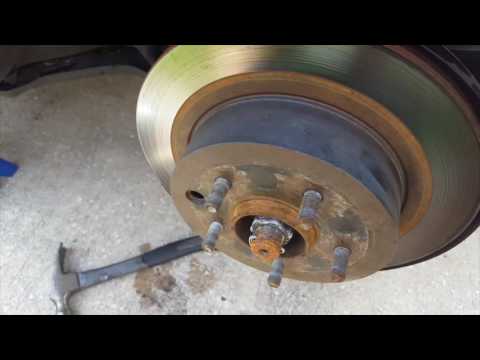 350z install Rotors and Pads
