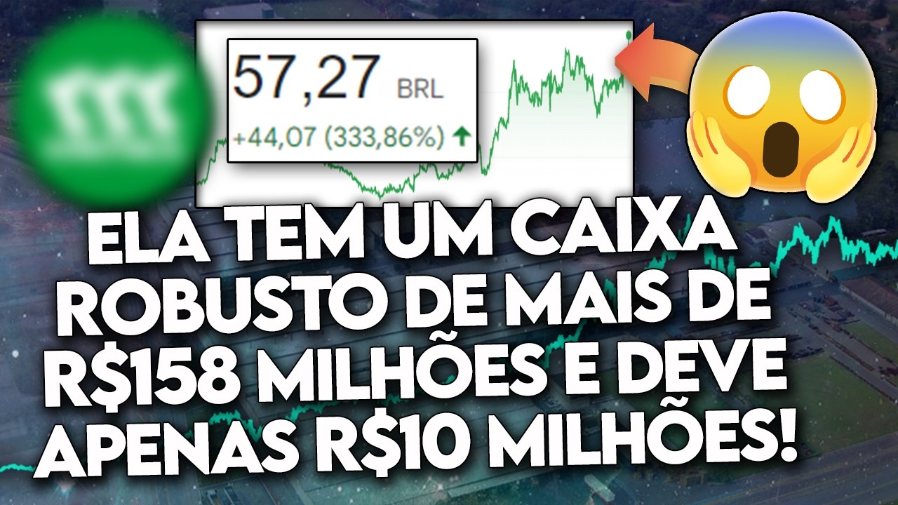 10 AÇÕES com BEM MAIS CAIXA do que DÍVIDAS! (Empresas FORA do RADAR À PROVA de SELIC ALTA!) - TOP 10