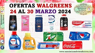 Plan de Ofertas Walgreens 👉🏻3/24/24 al 3/30/24