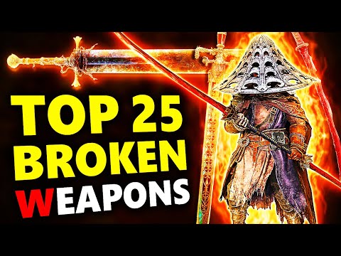 Top 25 Best Weapons in Elden Ring Right Now! (2025 Tier List – Patch 1.16)