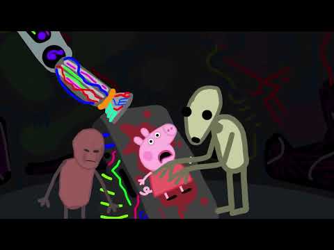 Alien UFO Story PEPPA.EXE - Horror Parody ( Not for Kids )