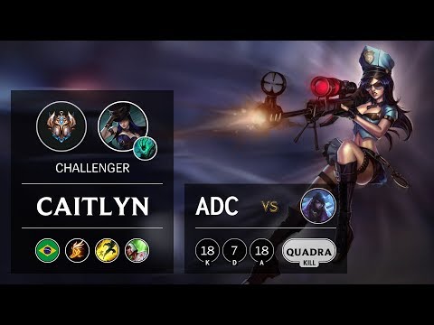 Caitlyn ADC vs Aphelios - BR Challenger Patch 9.24