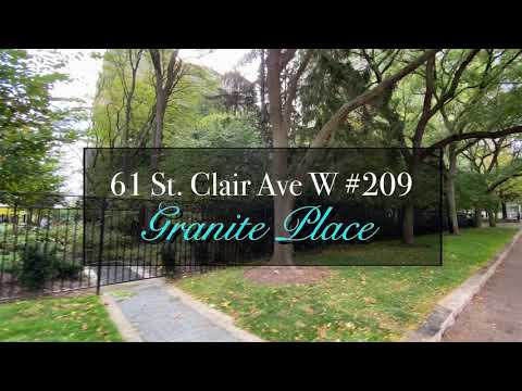 Granite Place - 61 St Clair Ave West Unit 209