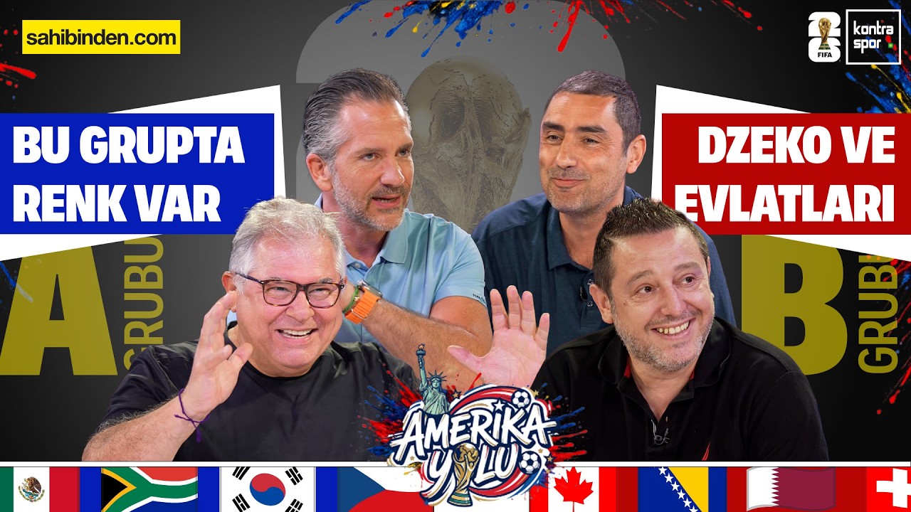 Dünya Kupası A ve B Grubu | Nihat Kahveci, Fuat Akdağ, Nebil Evren, Ogan Tarhan | Amerika Yolu #1