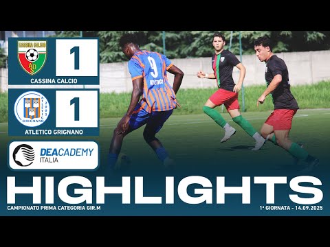 Cassina Calcio - Atletico Grignano 1-1 | Gol & Highlights | Prima Categoria 2025/26