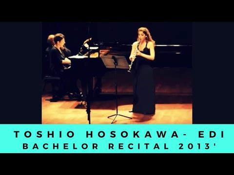 Selin Gürol - Toshio Hosokawa - Edi for solo clarinet