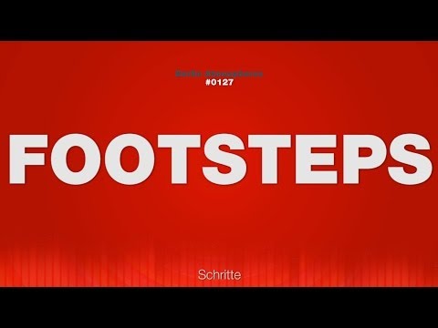 Footsteps - SOUND EFFECTS - Steps Schritte SOUND Walk SFX