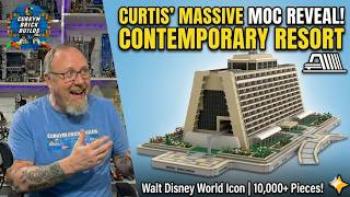 Our First MOC Design- The Disney World Contemporary Hotel