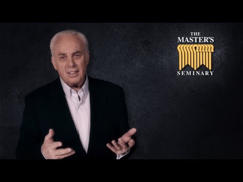 John MacArthur- "Why TMS?"