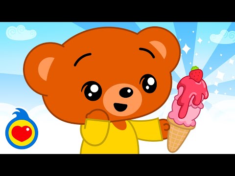 🍦 Gelato Gnam Gnam! 🍧 Canzoni per Bambini 🤍 Plim Plim - Un Eroe del Cuore