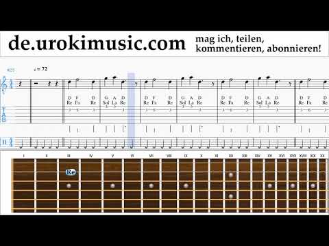Gitarrenunterricht Nicky Jam ft. Will Smith - Live It Up Noten Lernen um-ih995