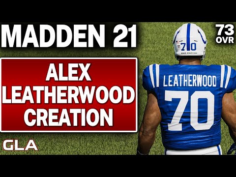 LT Alex Leatherwood Creation || Alabama || Madden 21 #2021nfldraft #Madden21 #Creation #GLA