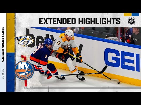Nashville Predators vs New York Islanders Dec 9, 2021 HIGHLIGHTS