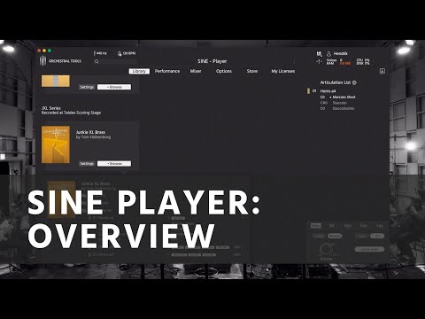 Introducing: the SINE Player