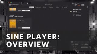 Video thumbnail for Introducing: the SINE Player by Orchestral Tools
