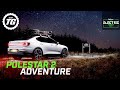 Finding the pole star in an adventure-spec Polestar 2 | Top Gear