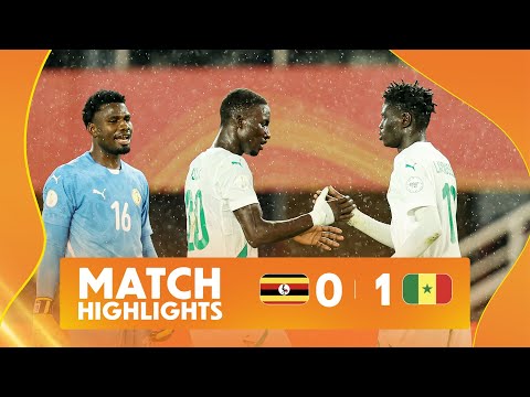 Uganda 0-1 Senegal Match Highlights l TotalEnergies CHAN 2024 l Quarter-finals
