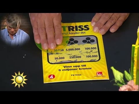 Triss: "Ska köpa en värmepanna för vinsten" - Nyhetsmorgon (TV4)