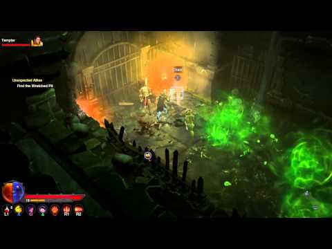 Diablo III Ultimate Evil Edition Walkthrough Part 37 - Unexpected Allies PS4 HD