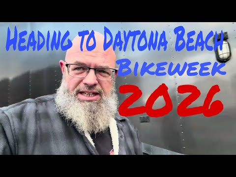 Heading to Florida, Daytona Beach ￼Bike Week 2026￼!!